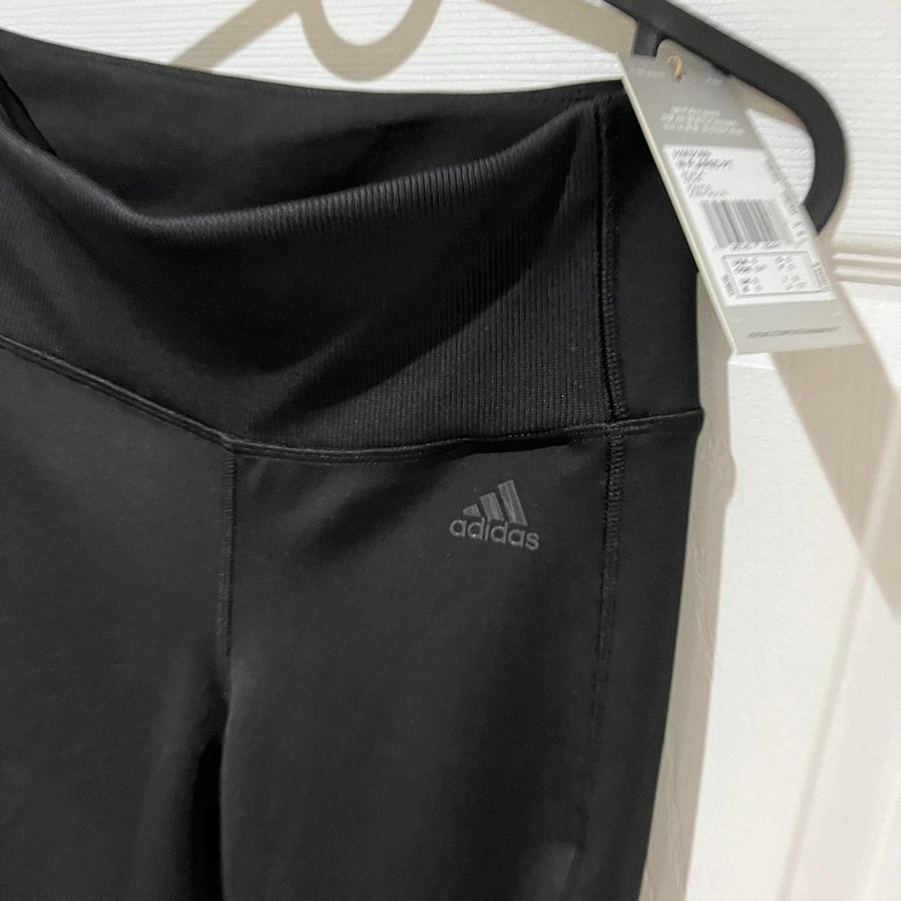 Adidas Hyperglam Flared Rib Pants - Picture 3 of 8